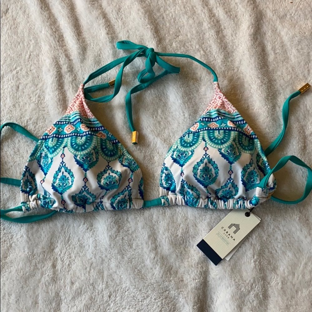 Cabana Life bikini top NWT